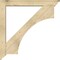 Ekena Millwork Westlake Traditional Rough Sawn Bracket w/ Offset Brace, Douglas Fir, 6"W x 42"D x 42"H BKT0604X42X42WTL01RDF - alternate 4